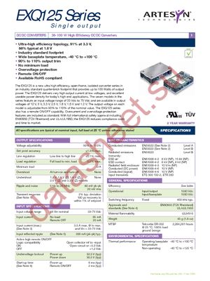 EXQ125-48S2V5J datasheet  